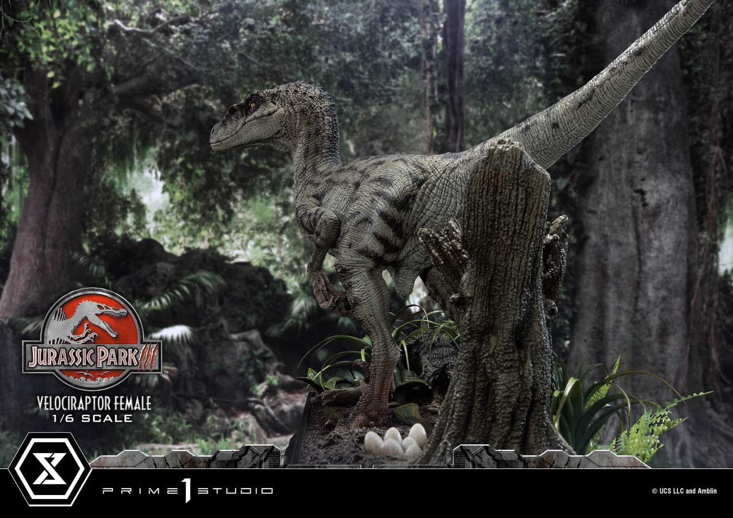 Jurassic Park Velociraptor Female Statues  Collector Edition (Prototype Shown) View 19