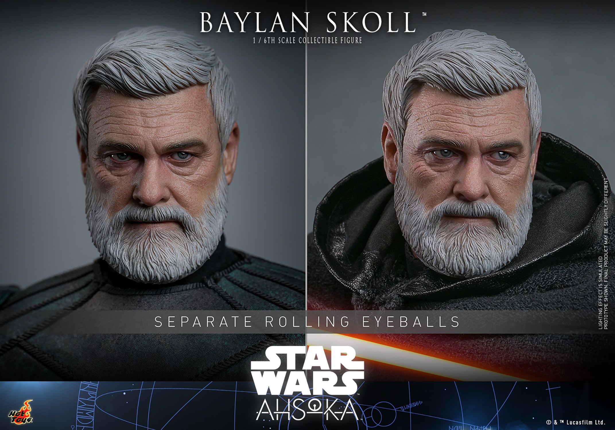 Baylan Skoll Sixth Scale Figure by Hot Toys | Sideshow Collectibles