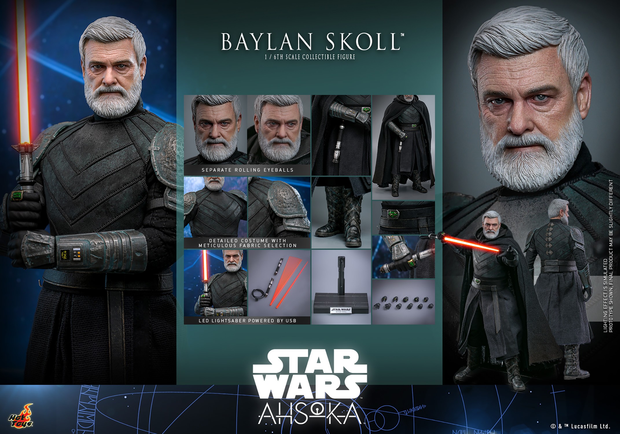 スター・ウォーズ Baylan Skoll 新品 hot toys ベイラン Baylan Skoll Sixth Scale Figure by Hot Toys | Sideshow Collectibles