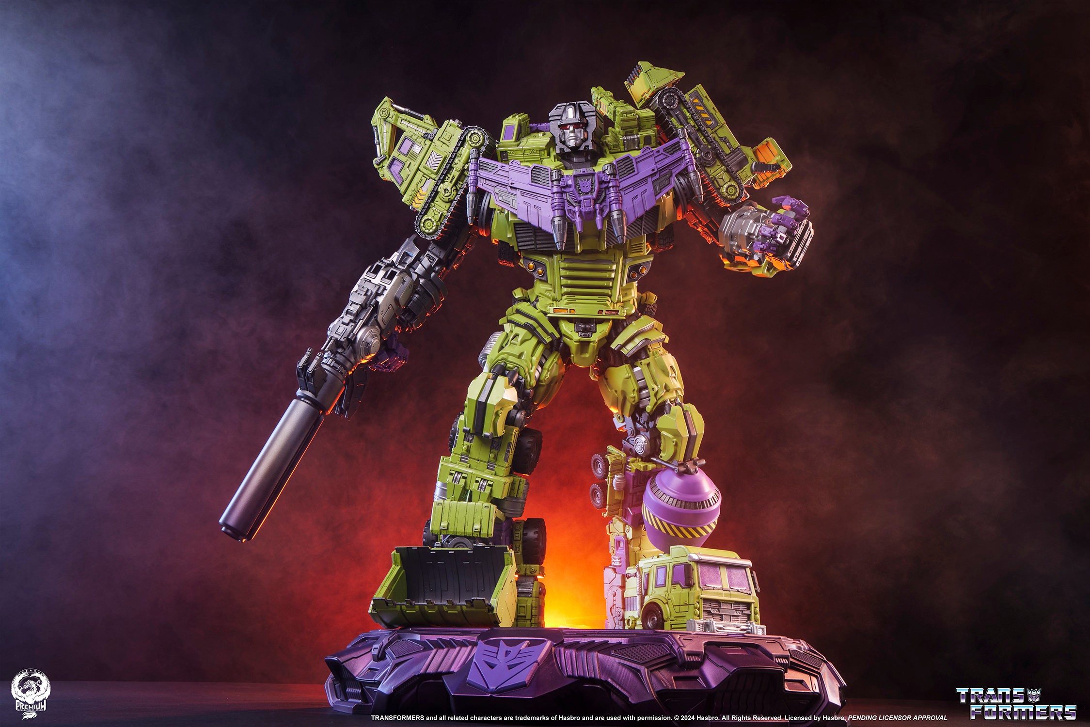 Transformers Devastator Statues  (Prototype Shown) View 4