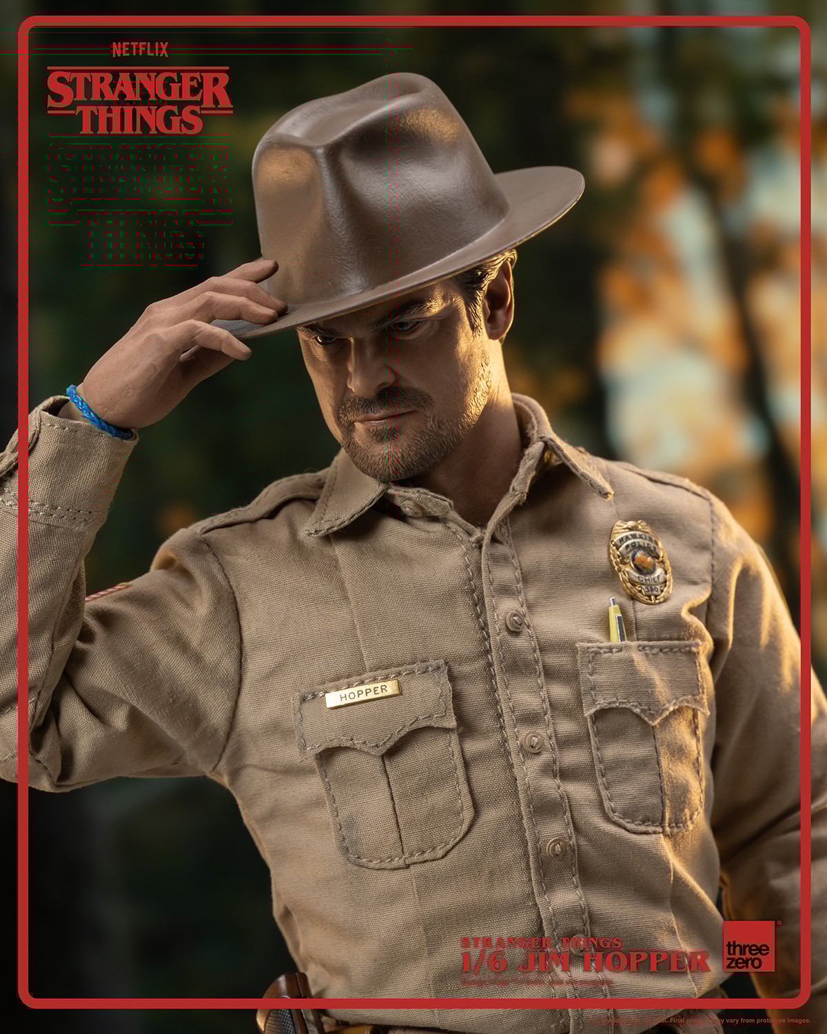 Jim Hopper (Season 1) Sixth Scale Figure by Threezero