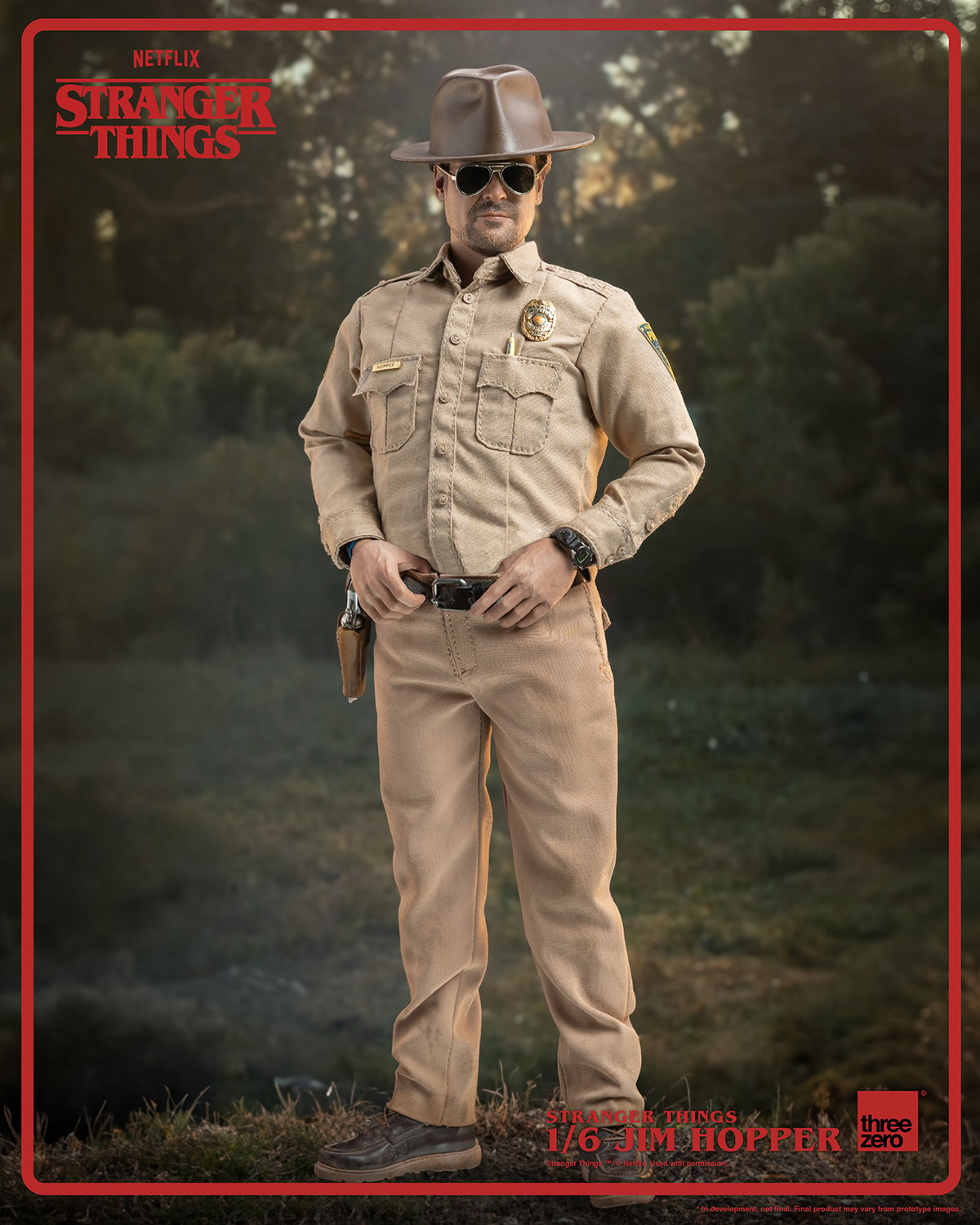 Stranger Things Jim Hopper (Season 1) Sixth Scale Figure  (Prototype Shown) View 15