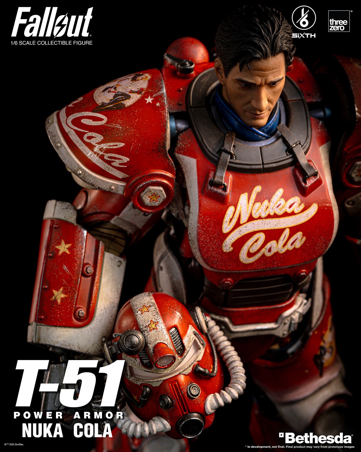 T-51 Nuka Cola Power Armor Sixth Scale Figure by Threezero