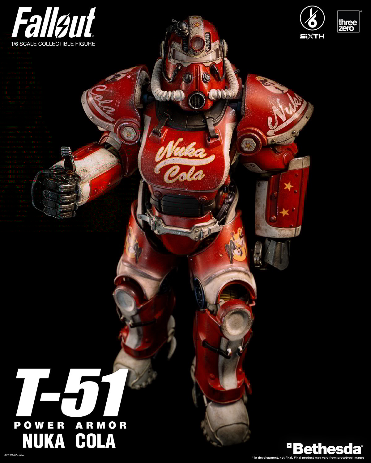 その他 Fallout Nuka Cola T-51 Power Armor 1/6 Fallout1/6 T-51 Nuka Cola Power Armor – threezero store