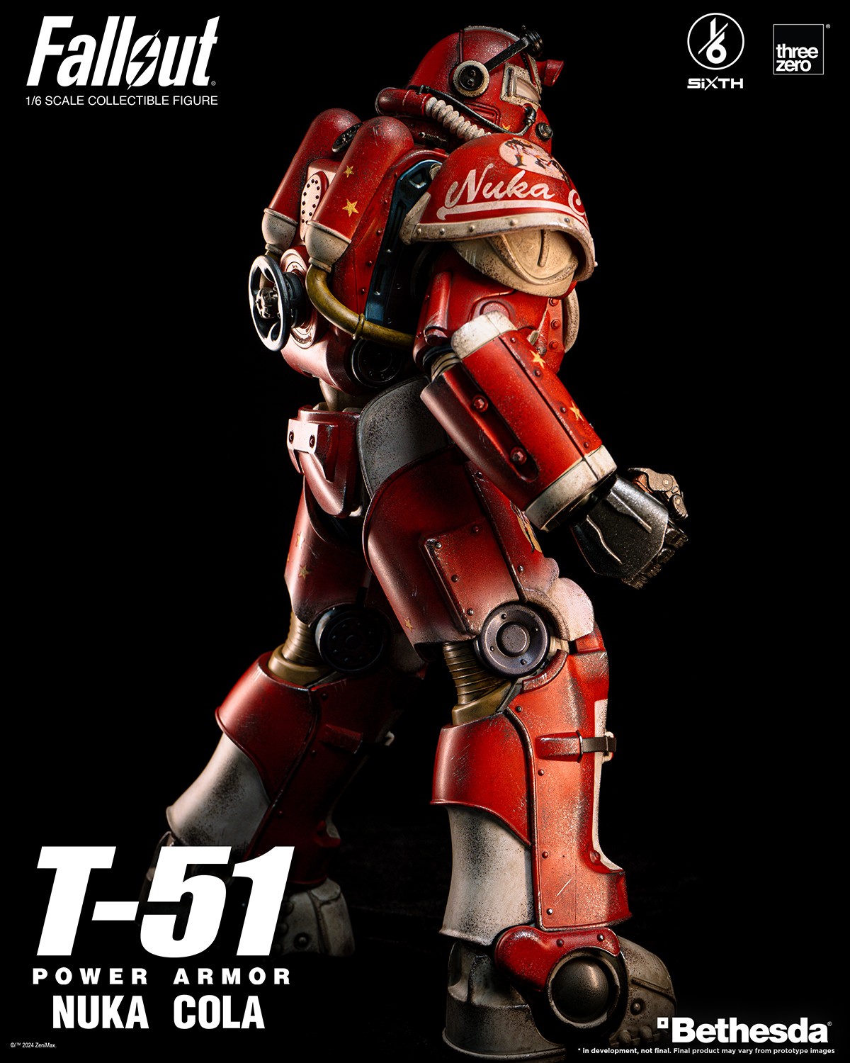 T-51 Nuka Cola Power Armor Sixth Scale Figure by Threezero