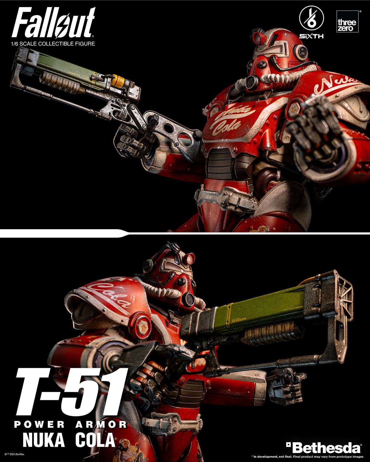 T-51 Nuka Cola Power Armor Sixth Scale Figure by Threezero