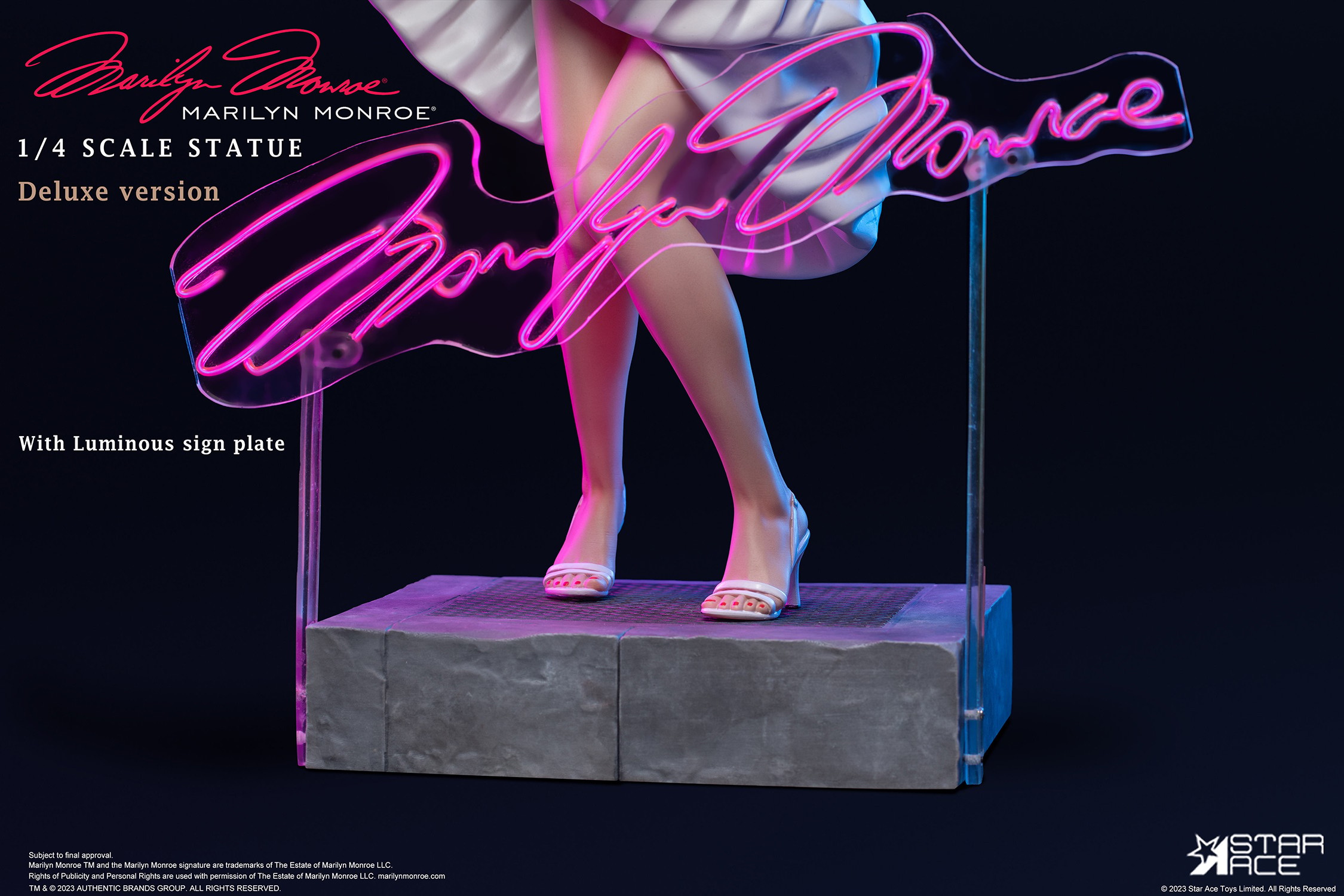 Marilyn Monroe Marilyn Monroe Deluxe Statues  (Prototype Shown) View 11
