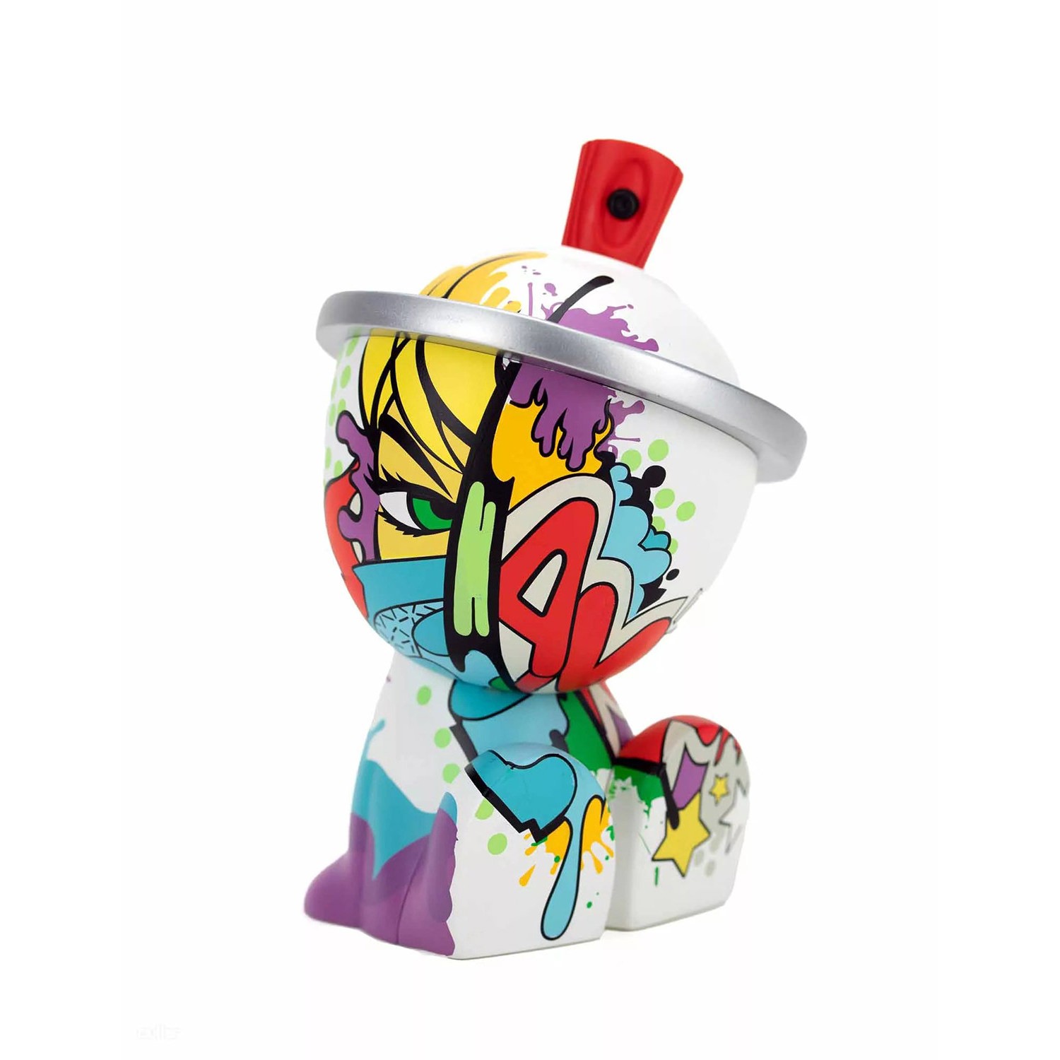 Clutter Studios East Coast Legends - Crash One (Color) 5oz Canbot Collectible Figure  (Prototype Shown) View 4