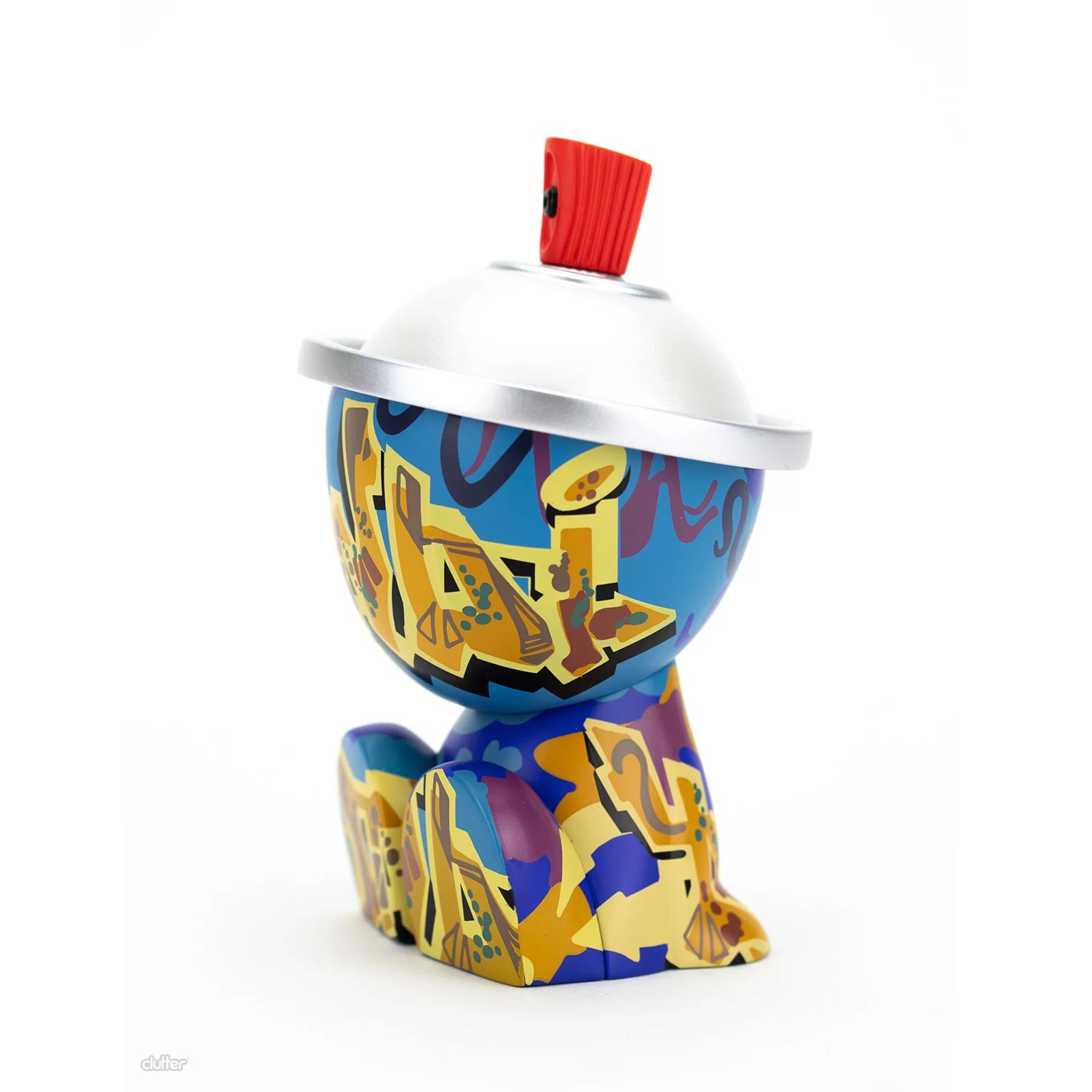 Clutter Studios East Coast Legends - Dondi White 5oz Canbot Collectible Figure  (Prototype Shown) View 3