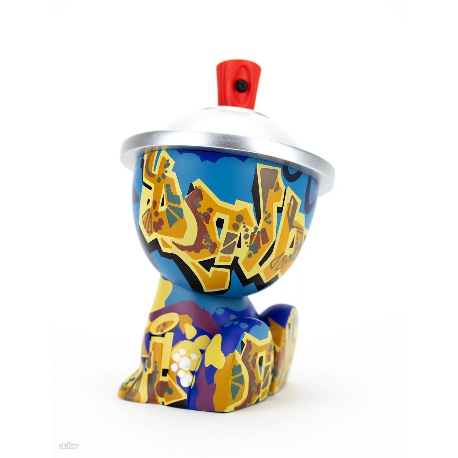 Clutter Studios East Coast Legends - Dondi White 5oz Canbot Collectible Figure  (Prototype Shown) View 4