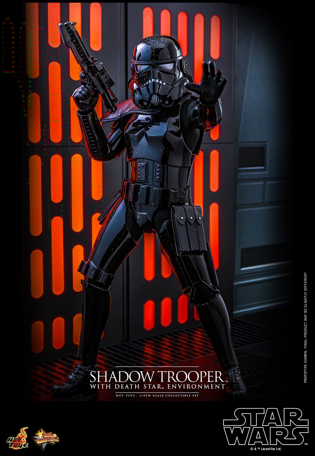 Shadow Trooper™ with Death Star Environment Sixth Scale