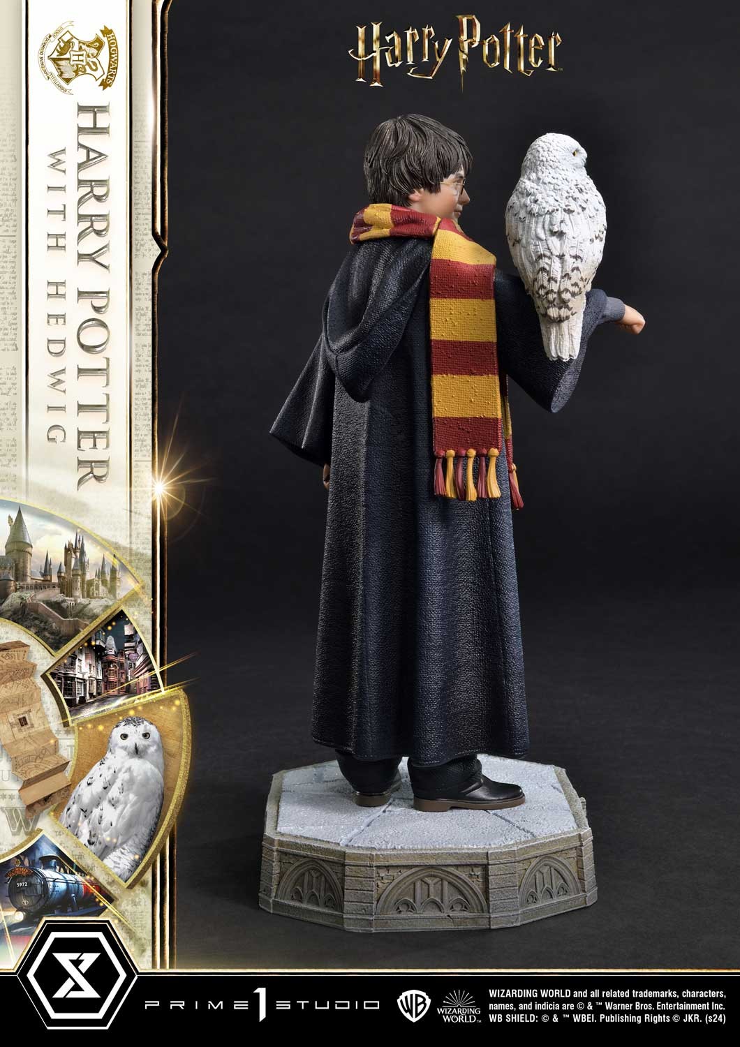 Harry Potter Harry Potter With Hedwig Statues  (Prototype Shown) View 8