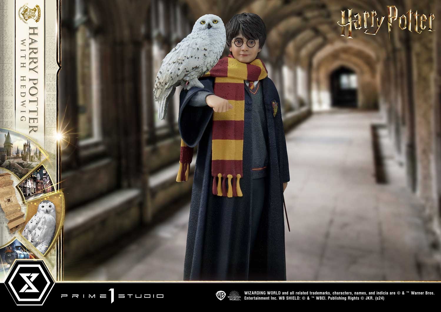 Harry Potter Harry Potter With Hedwig Statues  (Prototype Shown) View 16
