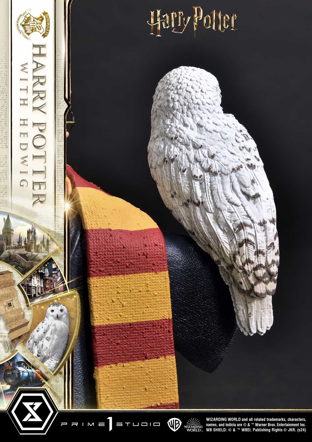 Harry Potter Harry Potter With Hedwig Statues  (Prototype Shown) View 21