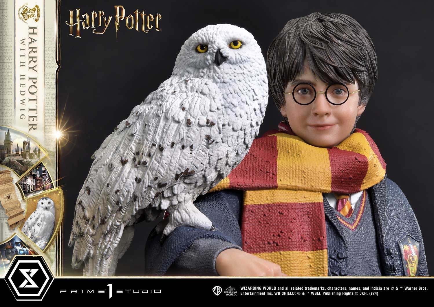 Harry Potter Harry Potter With Hedwig Statues  (Prototype Shown) View 22