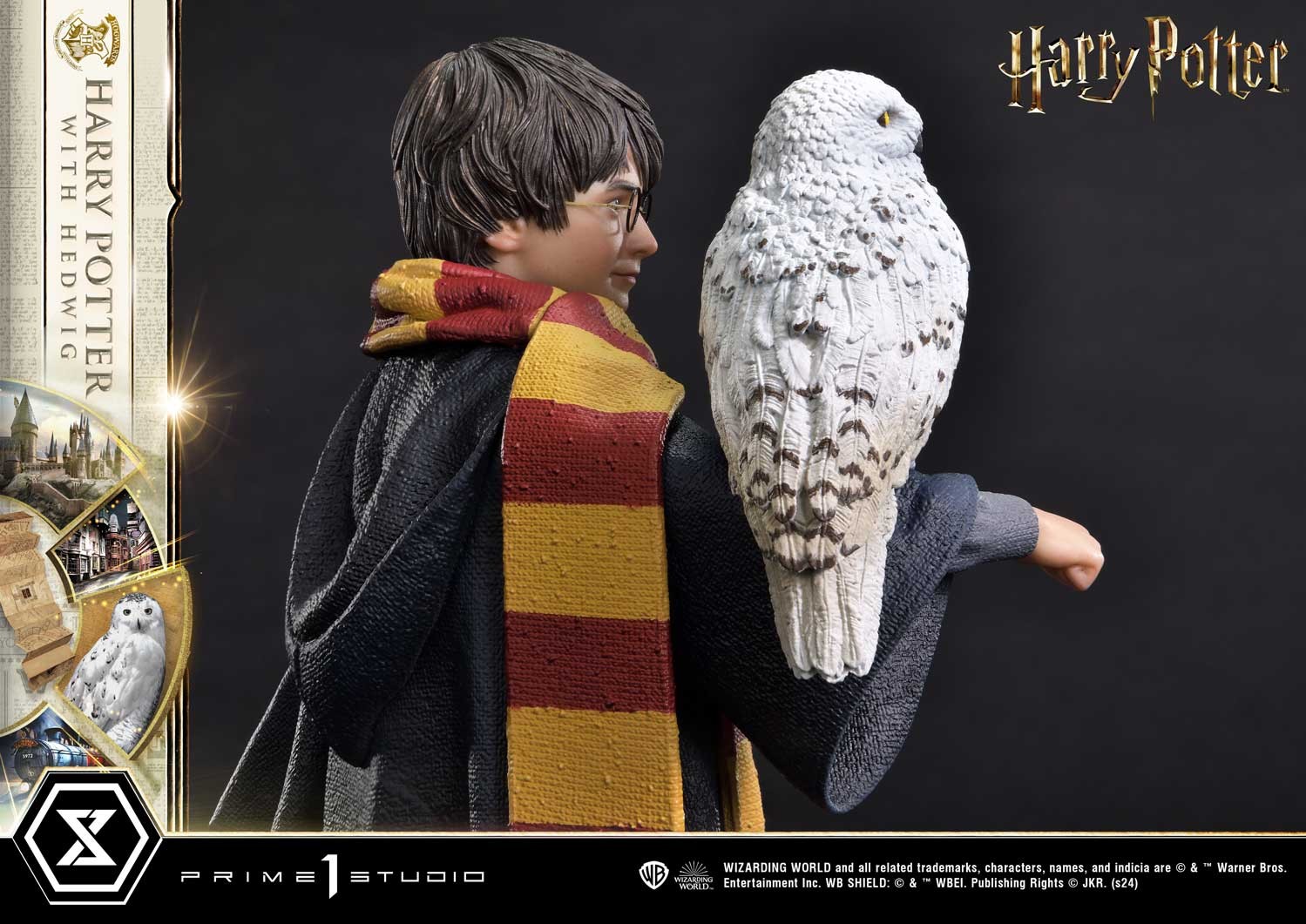 Harry Potter Harry Potter With Hedwig Statues  (Prototype Shown) View 23