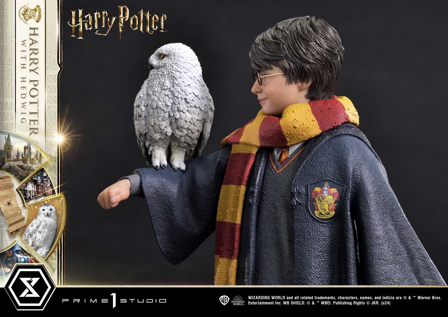 Harry Potter Harry Potter With Hedwig Statues  (Prototype Shown) View 24
