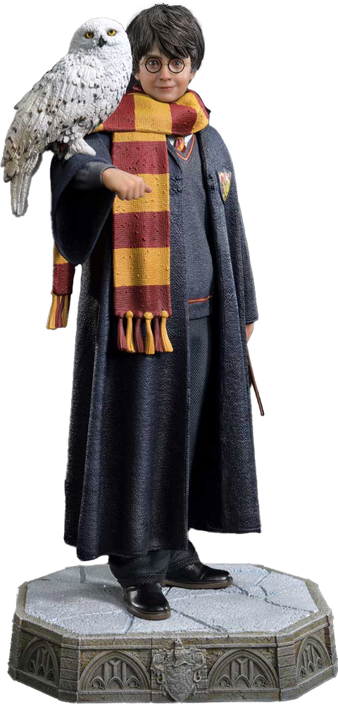 Harry Potter Harry Potter With Hedwig Statues  (Prototype Shown) View 26
