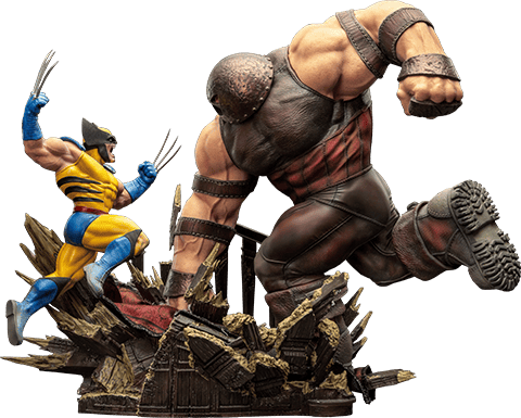 Marvel Wolverine vs Juggernaut 1:10 Scale Statue  Exclusive Edition (Prototype Shown) View 11