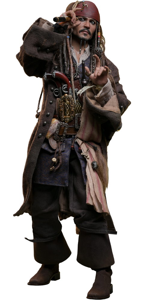 Jack Sparrow (Deluxe Version) Sixth Scale Figure by Hot Toys