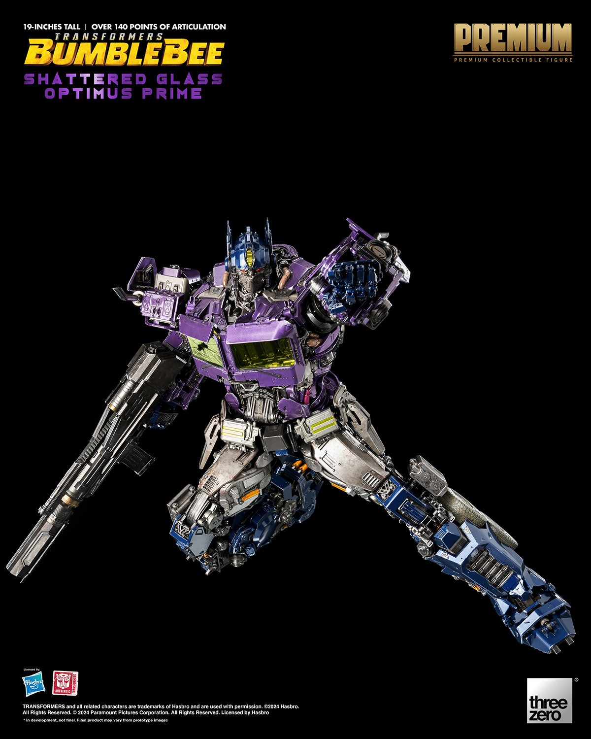Transformers Shattered Glass Optimus Prime Collectible Figure  (Prototype Shown) View 7