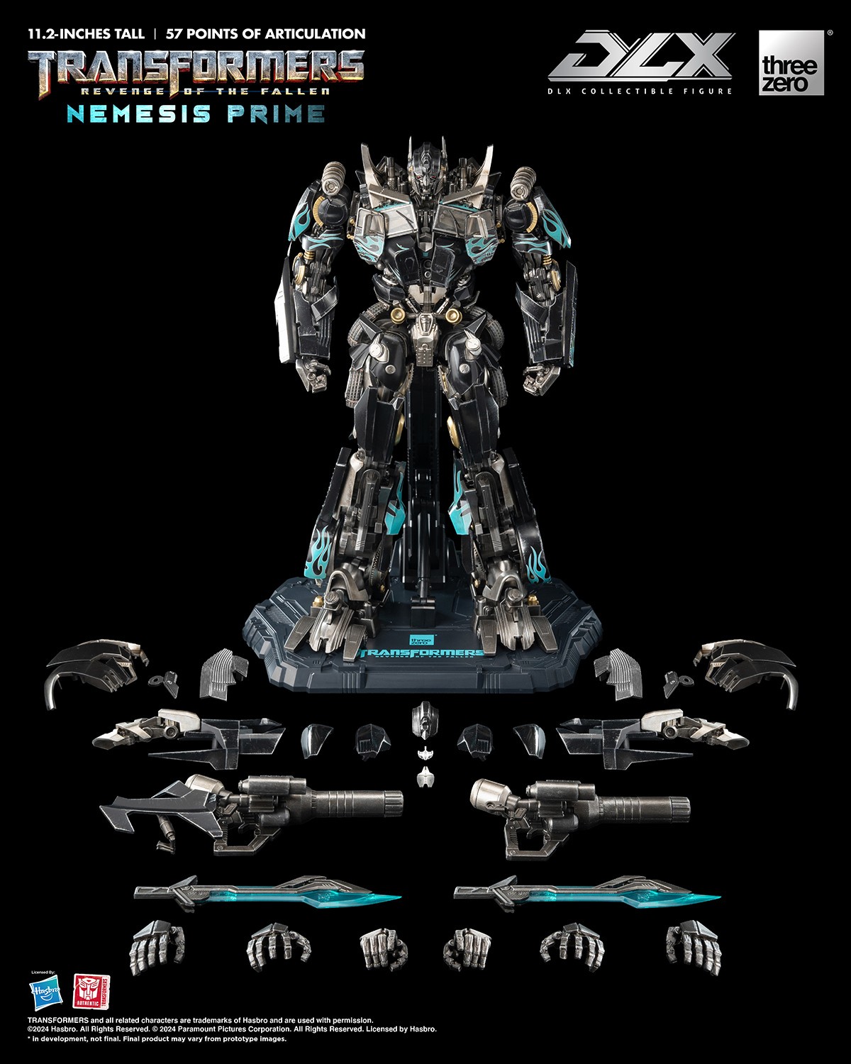 Nemesis Prime DLX Action Figure by Threezero | Sideshow Collectibles