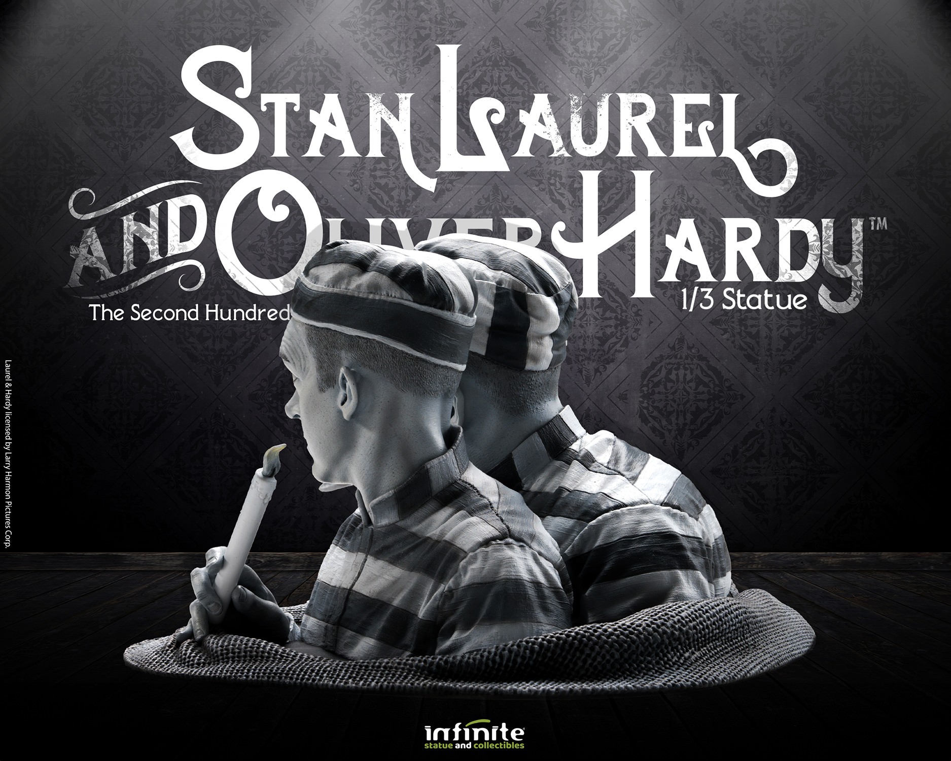 Stan Laurel & Oliver Hardy Stan Laurel & Oliver Hardy Statues  (Prototype Shown) View 10