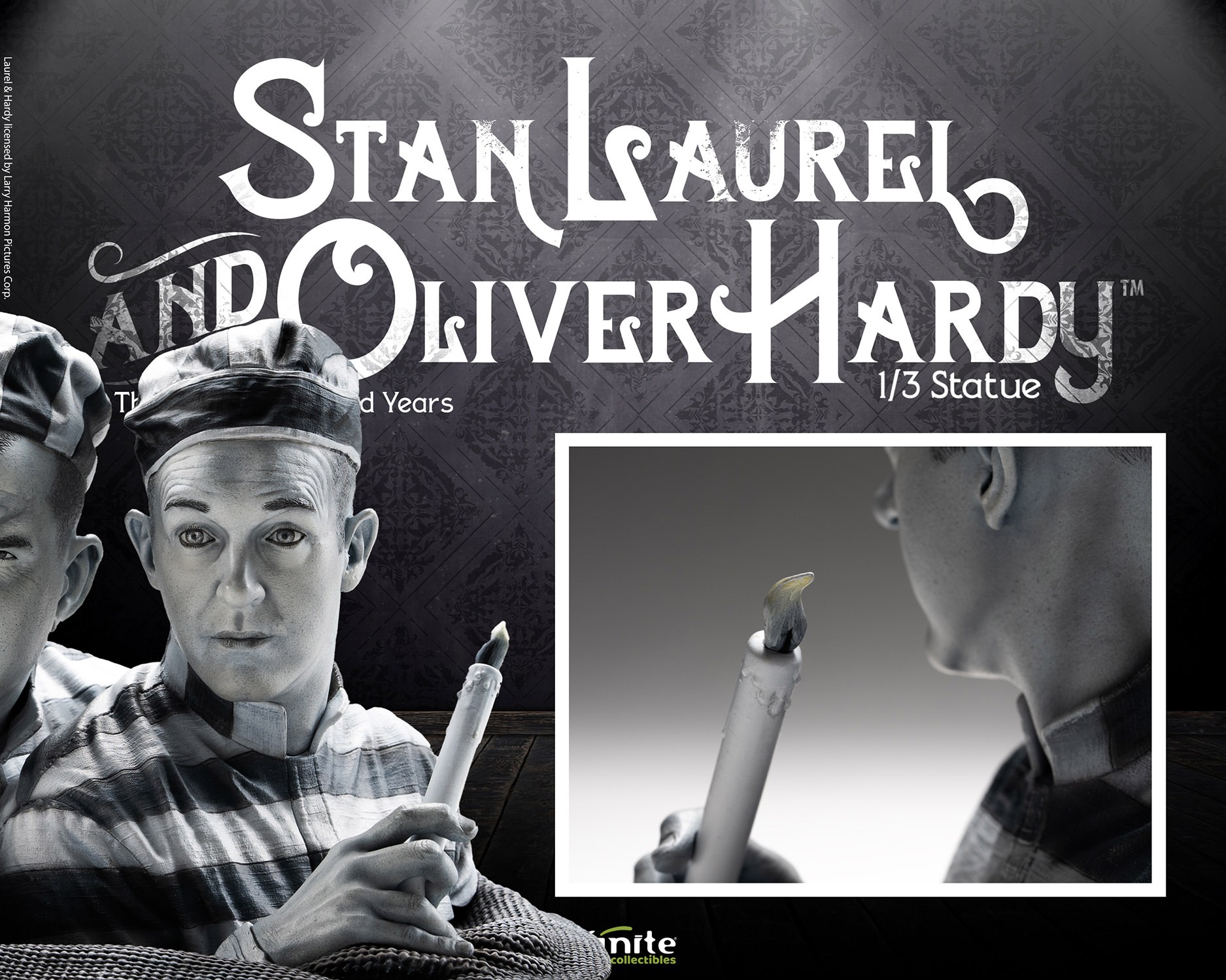 Stan Laurel & Oliver Hardy Stan Laurel & Oliver Hardy Statues  (Prototype Shown) View 14