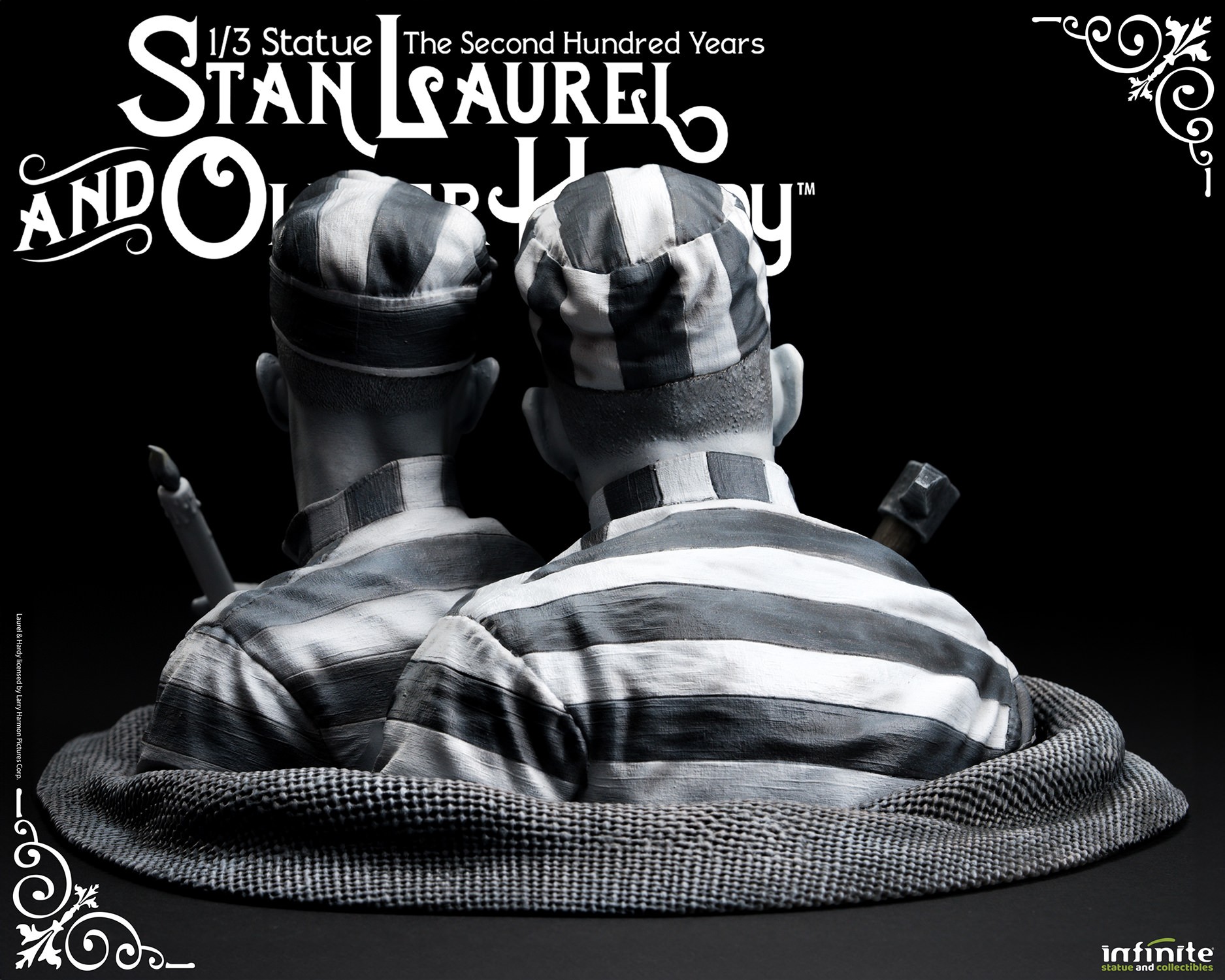 Stan Laurel & Oliver Hardy Stan Laurel & Oliver Hardy Statues  (Prototype Shown) View 19