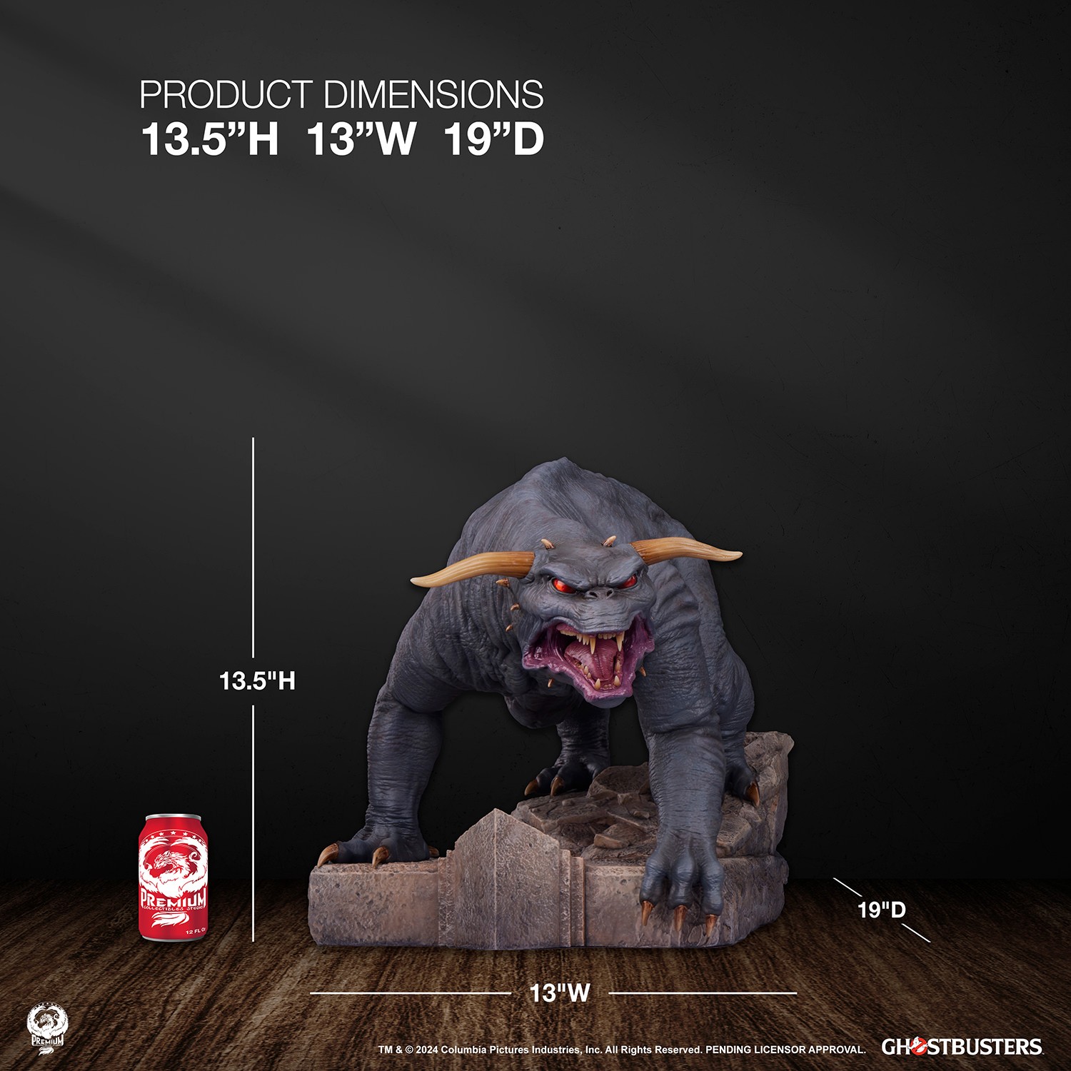 Ghostbusters Terror Dogs Quarter Scale Statue  (Prototype Shown) View 2