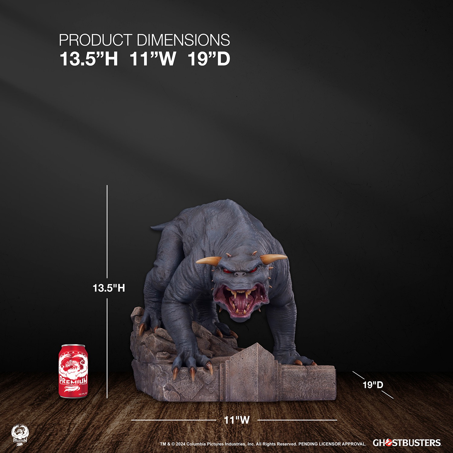 Ghostbusters Terror Dogs Quarter Scale Statue  (Prototype Shown) View 3