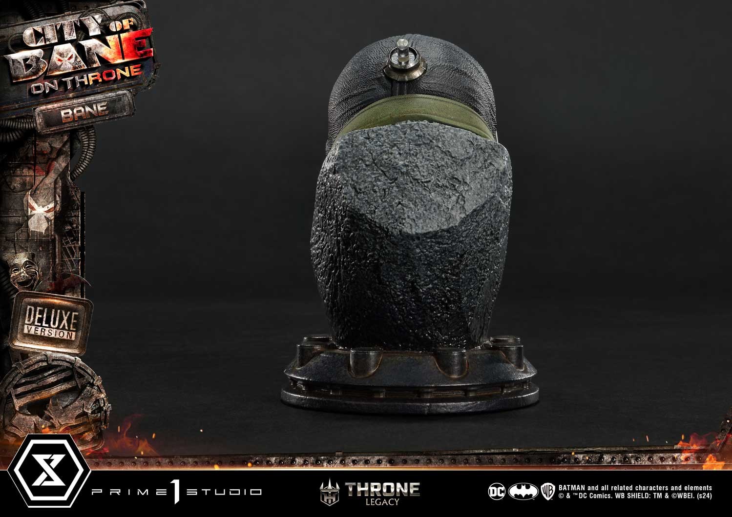 DC Comics Bane on Throne (Deluxe Version) Quarter Scale Statue  (Prototype Shown) View 23