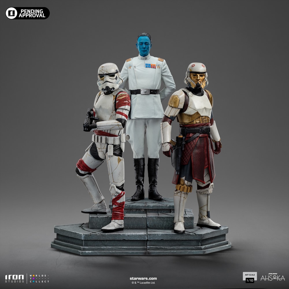 Star Wars Grand Admiral Thrawn 1:10 Scale Statue  (Prototype Shown) View 14