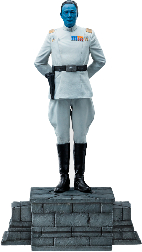 Star Wars Grand Admiral Thrawn 1:10 Scale Statue  (Prototype Shown) View 15