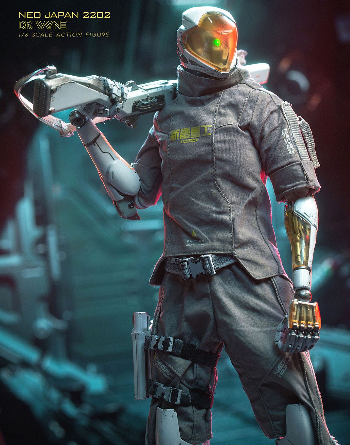 Dr. Wayne (Castor Version) Sixth Scale Figure by Zenpunk