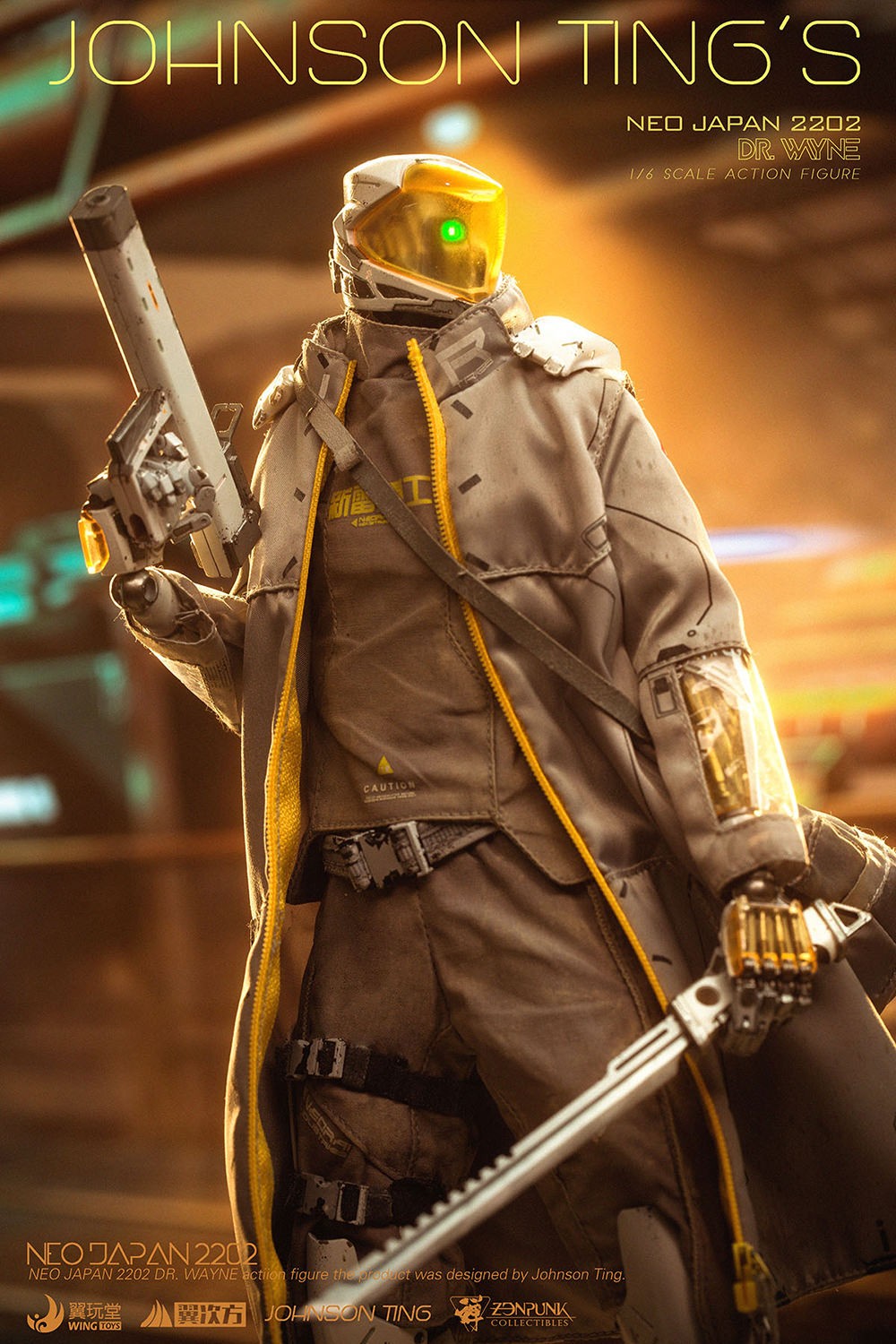 Dr. Wayne (Castor Version) Sixth Scale Figure by Zenpunk