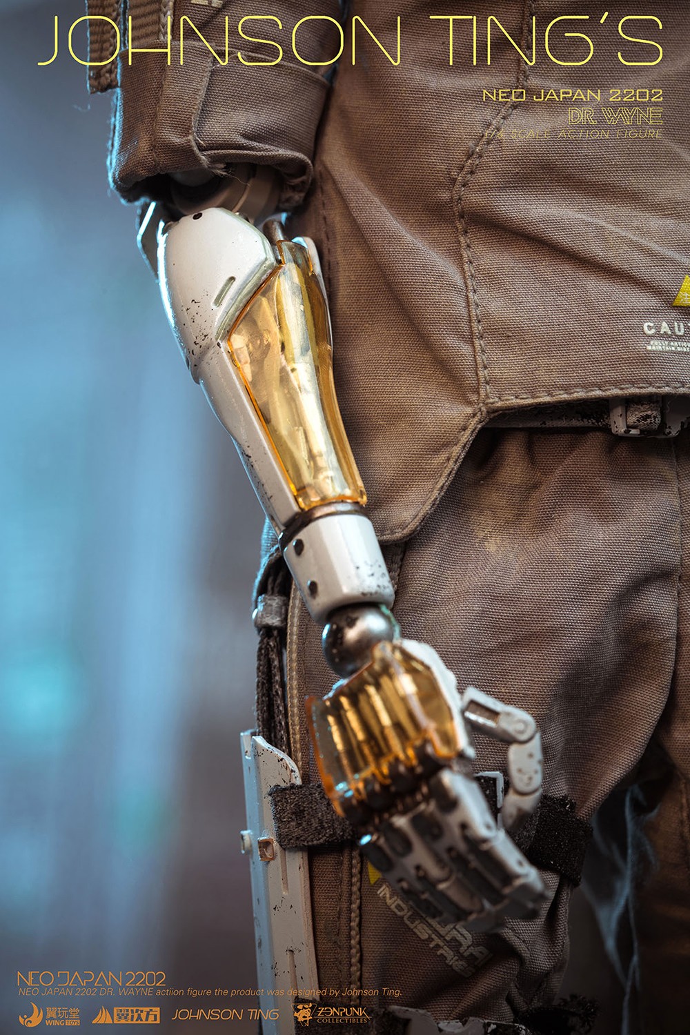 Zenpunk Collectibles Dr. Wayne (Castor Version) Sixth Scale Figure  (Prototype Shown) View 11