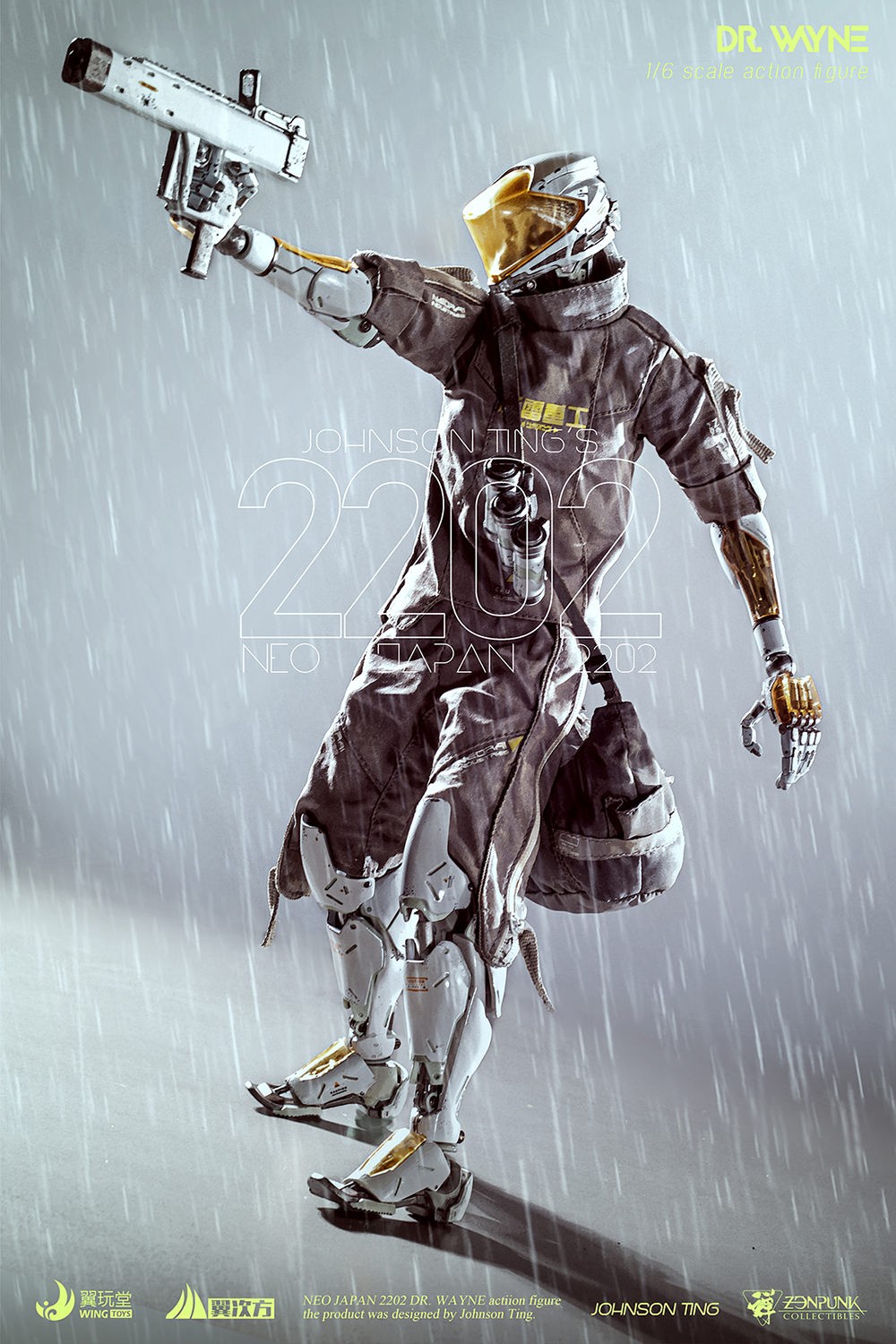 Zenpunk Collectibles Dr. Wayne (Castor Version) Sixth Scale Figure  (Prototype Shown) View 19