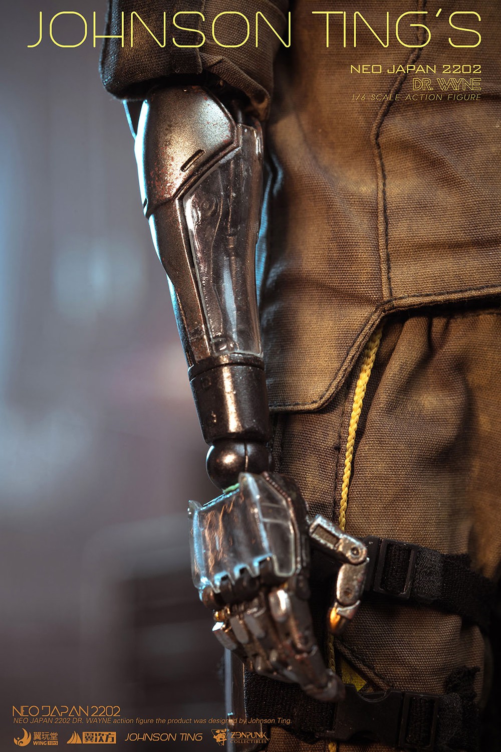Zenpunk Collectibles Dr. Wayne (Pollux Version) Sixth Scale Figure  (Prototype Shown) View 16