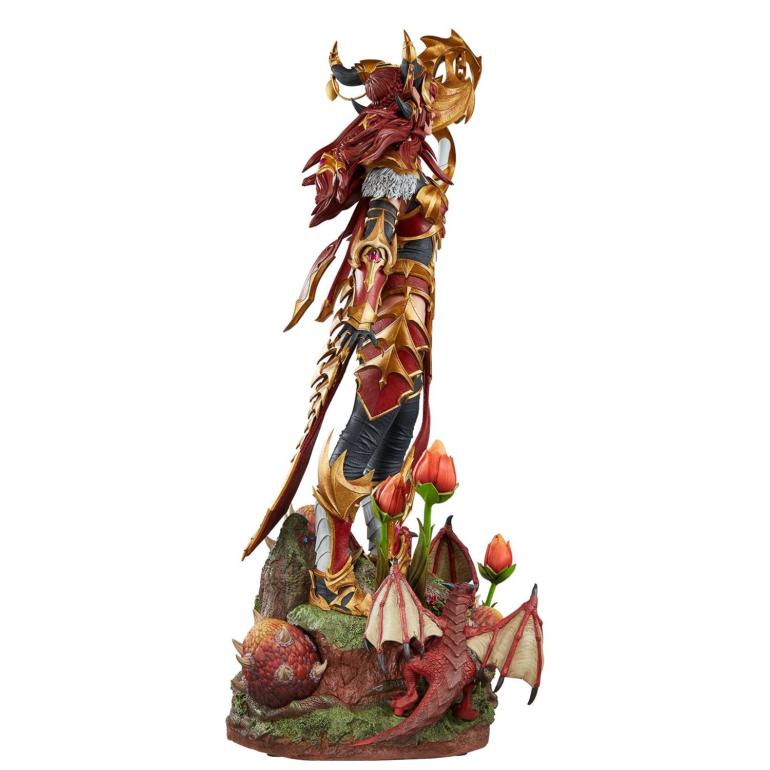 Warcraft Alexstrasza Statues  View 13