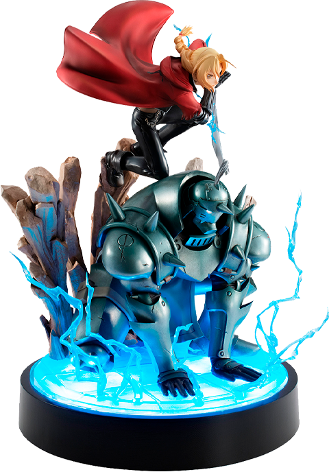 Fullmetal Alchemist Edward & Alphonse Elric Brothers Set (15th Anniversary Repeat) Collectible Figure  (Prototype Shown) View 10