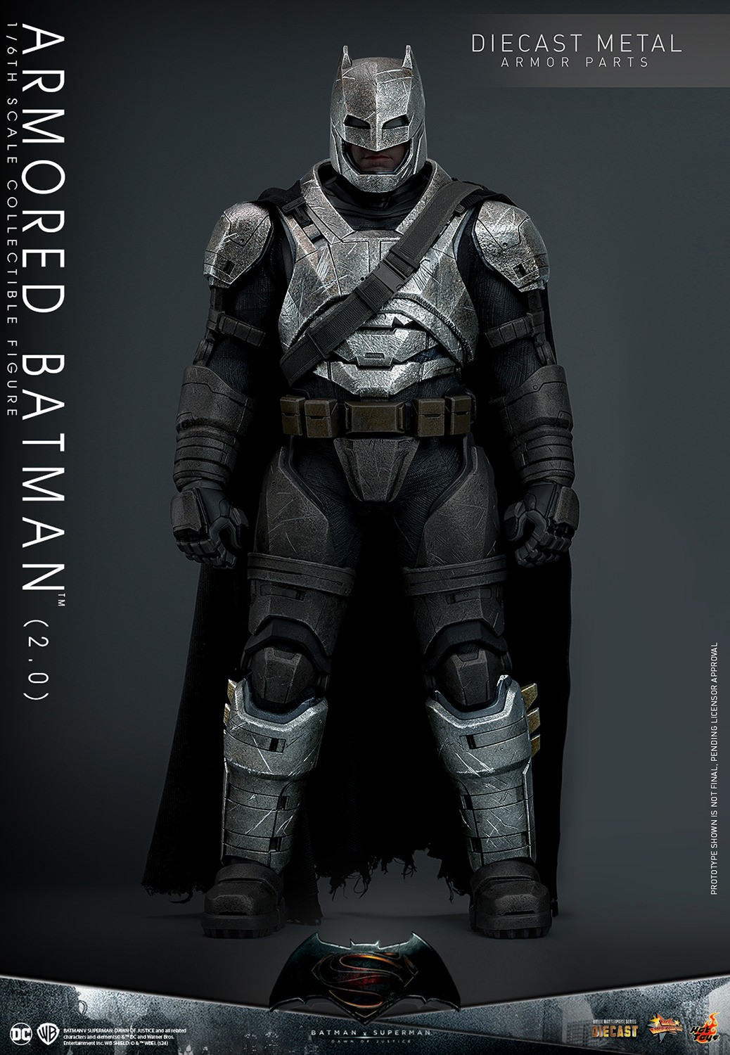 Armored Batman (2.0) Sixth Scale Figure by Hot Toys | Sideshow
