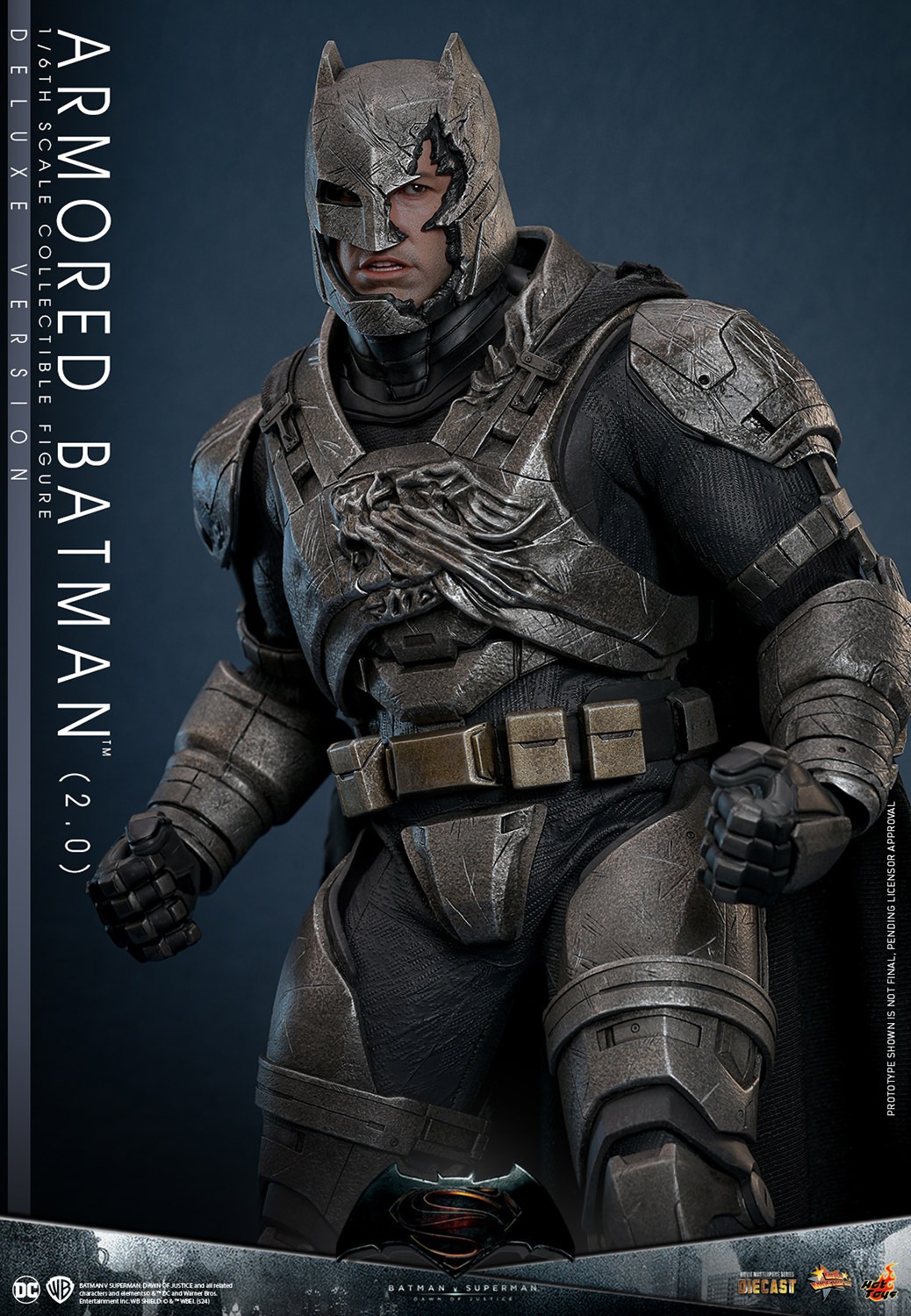 DC Comics Armored Batman (2.0) (Deluxe Version) Sixth Scale Figure  (Prototype Shown) View 7