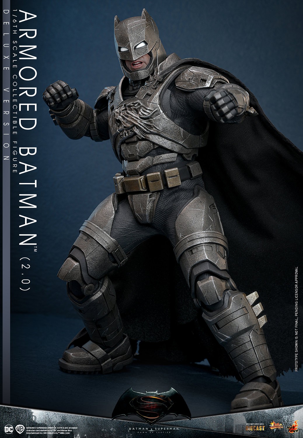DC Comics Armored Batman (2.0) (Deluxe Version) Sixth Scale Figure  (Prototype Shown) View 8