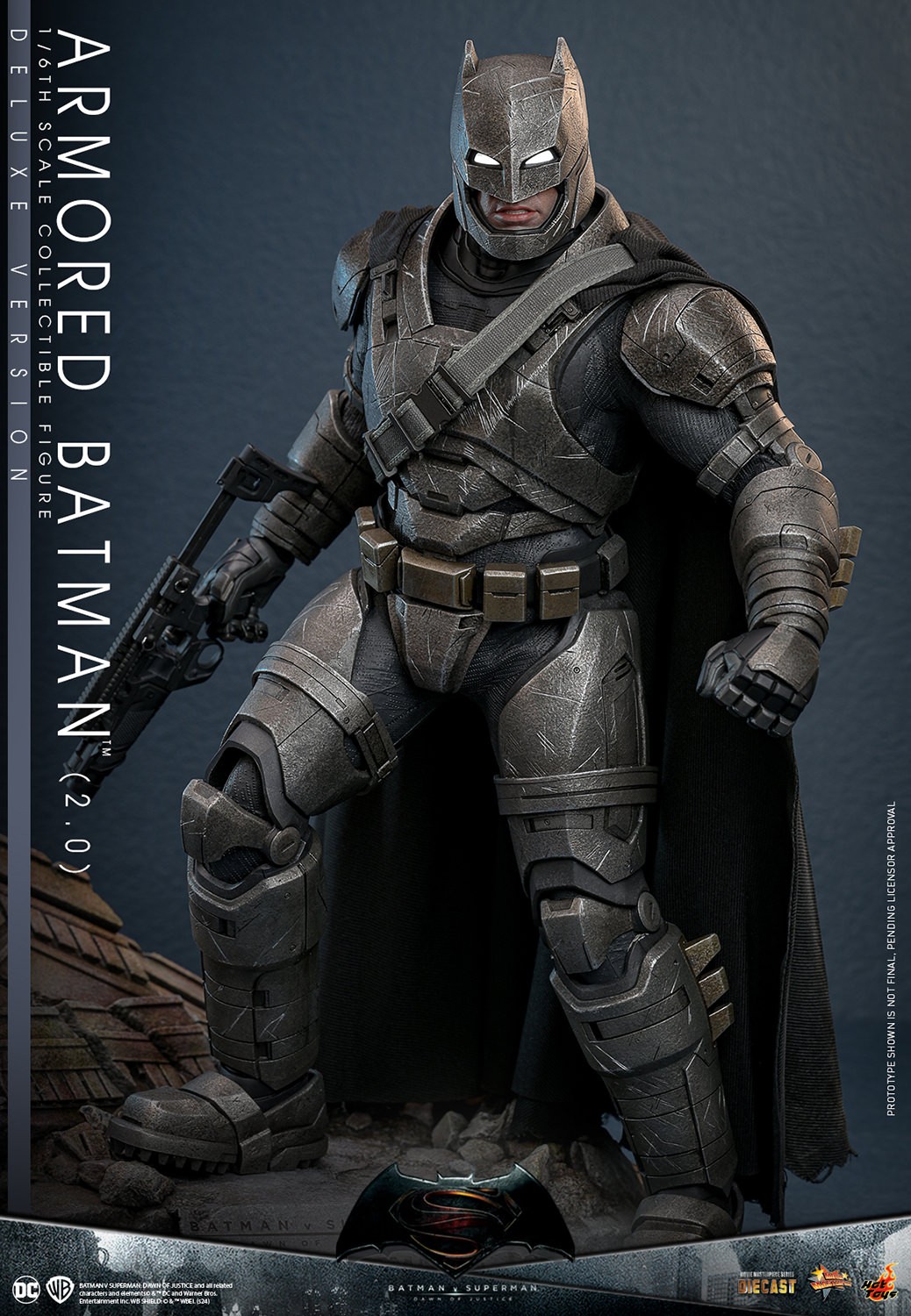DC Comics Armored Batman (2.0) (Deluxe Version) Sixth Scale Figure  (Prototype Shown) View 9