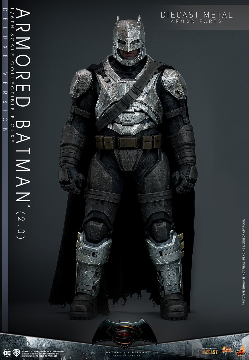 DC Comics Armored Batman (2.0) (Deluxe Version) Sixth Scale Figure  (Prototype Shown) View 20