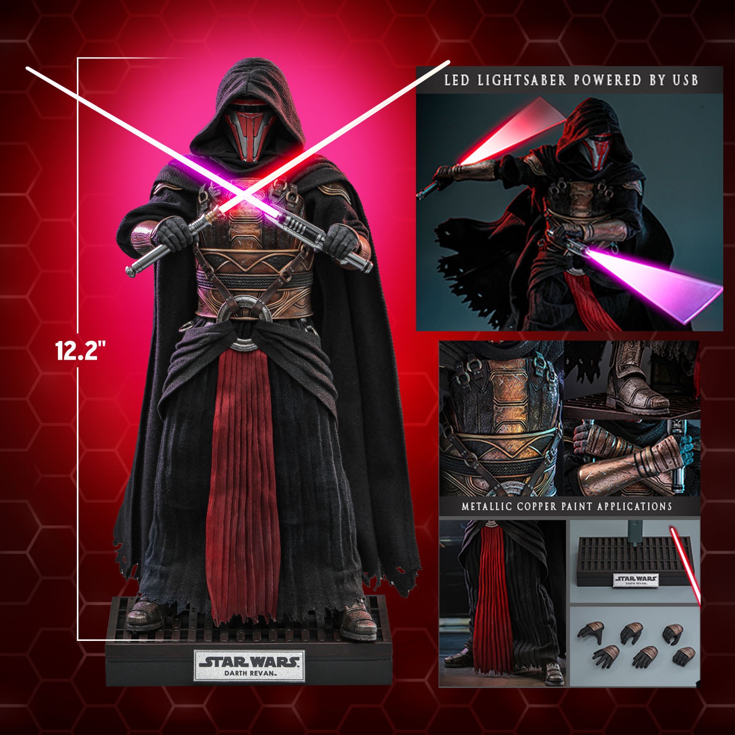 Darth Revan™ Sixth Scale Figure by Hot Toys | Sideshow Collectibles