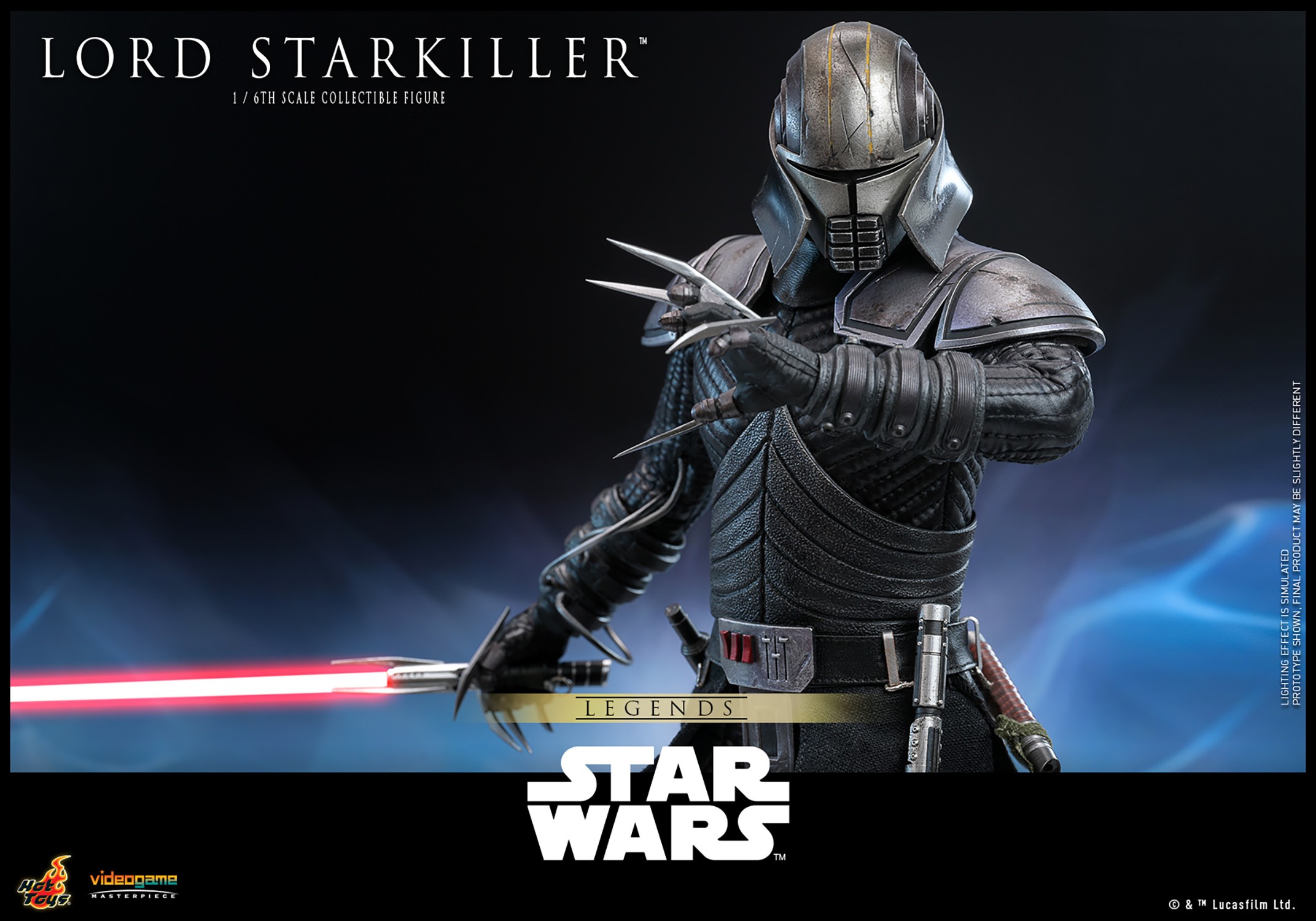 Lord Starkiller™ (Special Edition) Sixth Scale Figure by Hot Toys