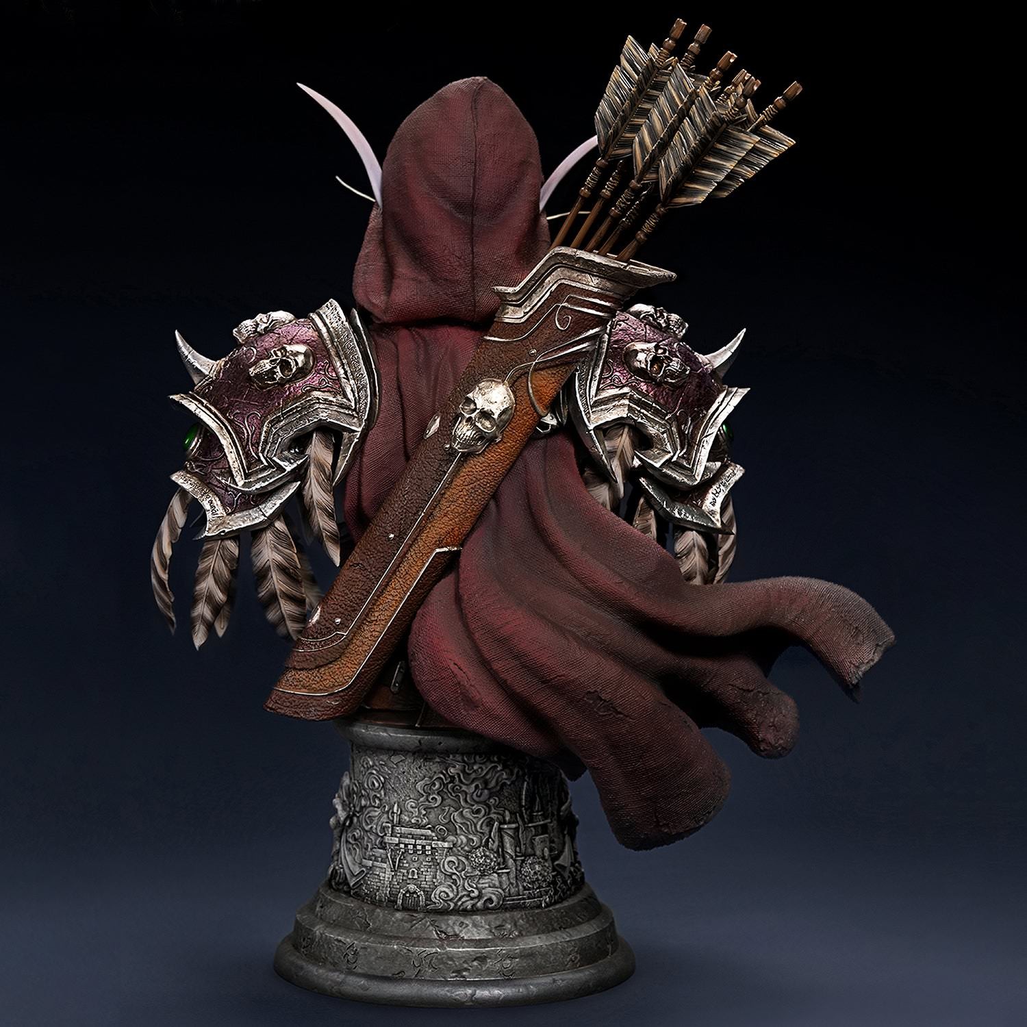 Warcraft Sylvanas Windrunner Bust  (Prototype Shown) View 3