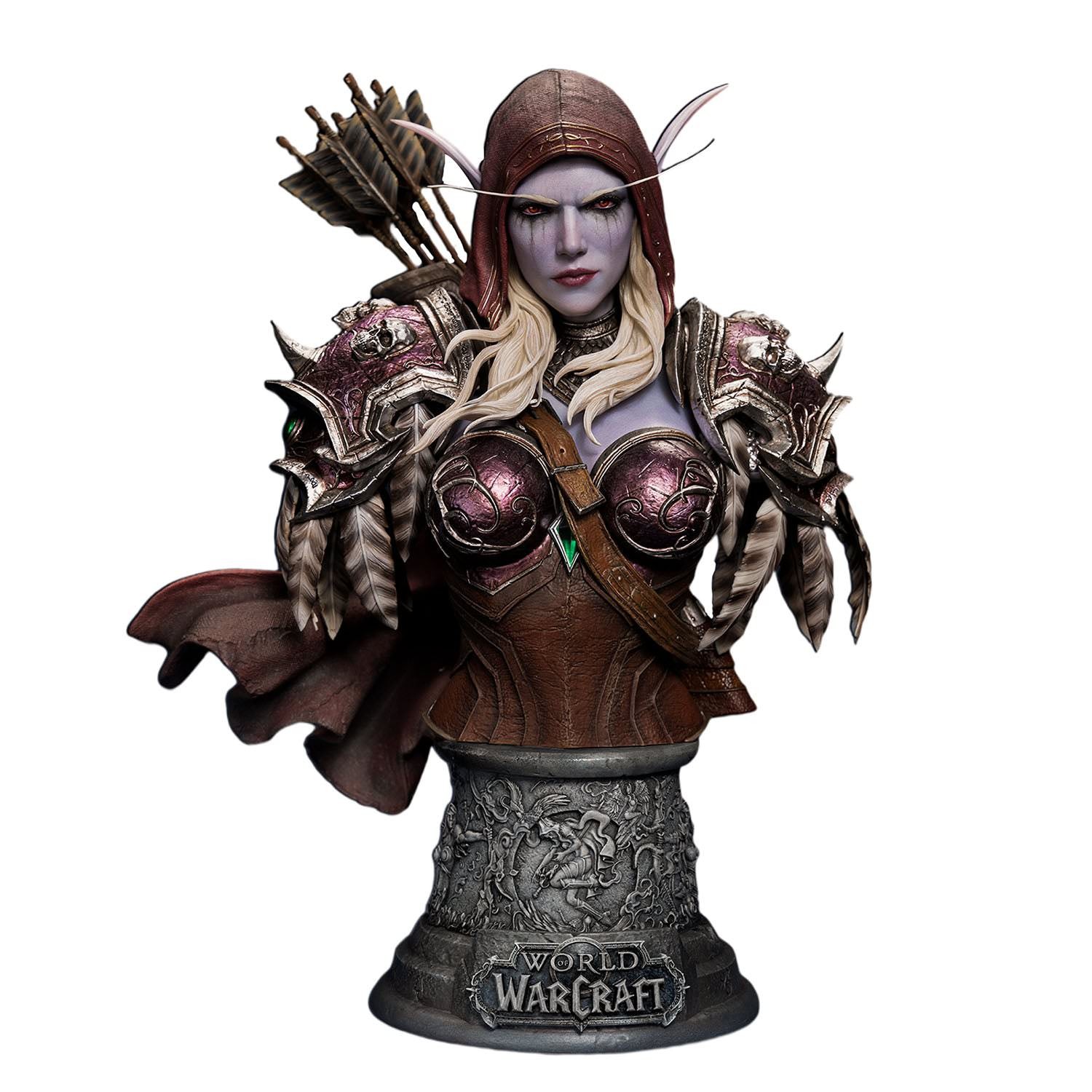 ENFILY Sylvanas Windrunner Undead Queen Figurine d'action World of Warcraft en PVC Modèle de collection Statue Jouet Ornements de bureau